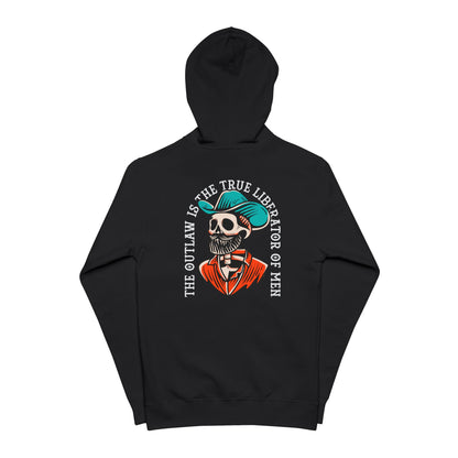 The Outlaw Is the True Liberator of Men — Zip Hoodie