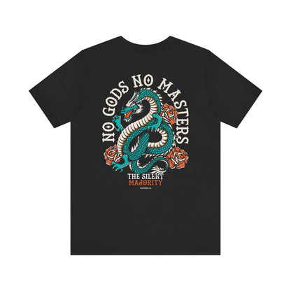 No Gods No Masters — Dragon Graphic Unisex Tee