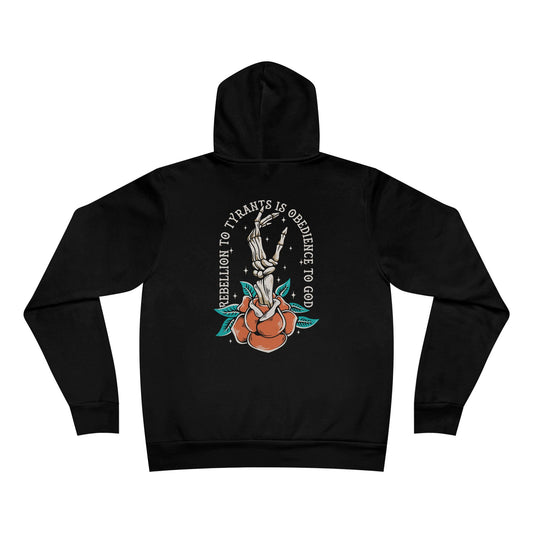 Rebellion to Tyrants Is Obedience to God — Pullover Hoodie