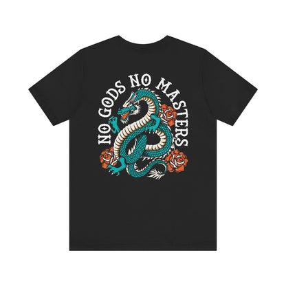 No Gods No Masters — Dragon Graphic Unisex Tee