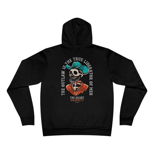 The Outlaw Is the True Liberator of Men — Pullover Hoodie